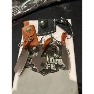 Stardw Mini Pocket Knife Set of 3 Keychains